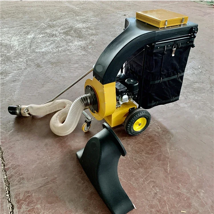 Hot sale Self-propelled road leaf suction machine Leaf Vacuum Blower Suction machine for road Cleaning 2