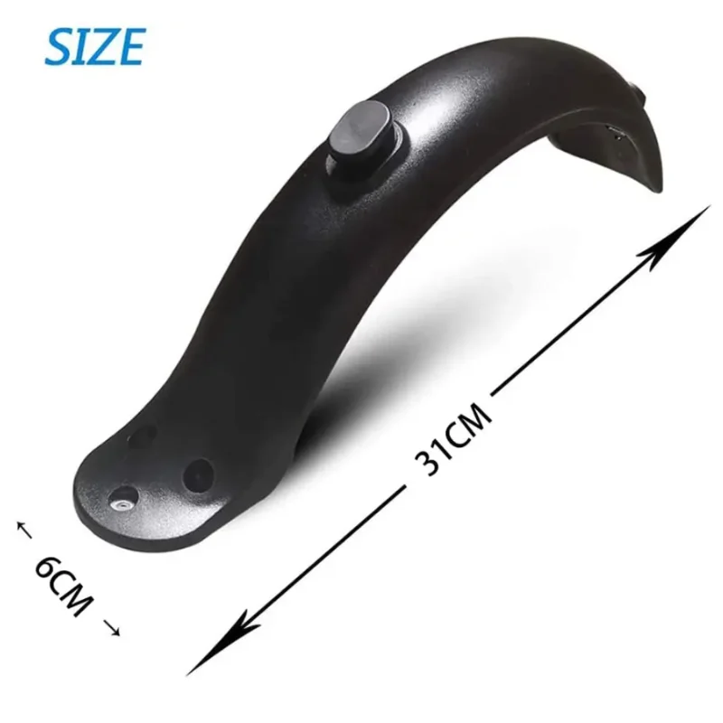 Electric Scooter Mud Guard Scooter Rear Mudguard For Xiaomi Scooter M365 1S Pro PRO2 M187 Replacement Accessory Fender Bracket Tailight Scews Caps