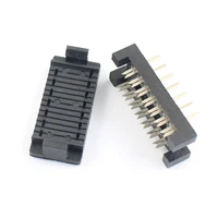 2.54mm x 7.62mm Pitch 3100 14 16 20 Pin Male Header FD IDC Socket Cable Connector 3100-14P 3100-16P 3100-20P 5