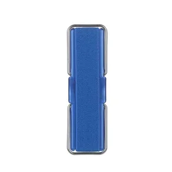 Universal Elastic Finger Grip Strap and Stand for Smartphones and Tablets (Blue)