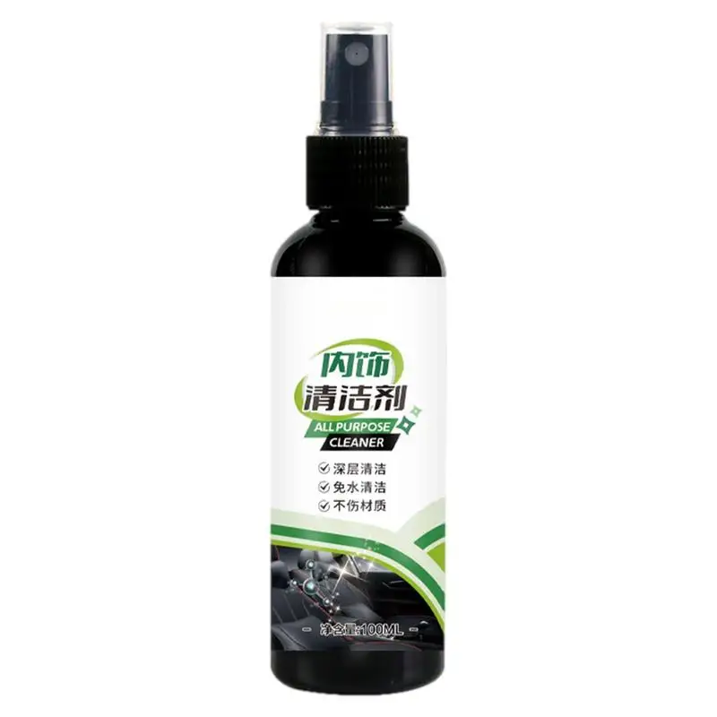 

Interior Car Cleaner Car Interior Detailing Cleaner Spray Liquid Powerful Odorless Cleaning Spray For Truck Automotive Vehicle