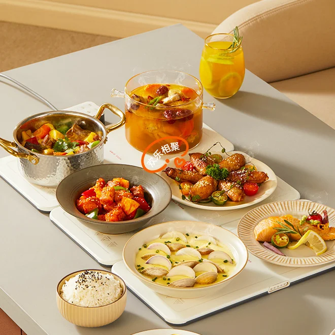 hot plates to keep food warm electric foldable Dual Server Food Warmer  Buffet Trays - AliExpress