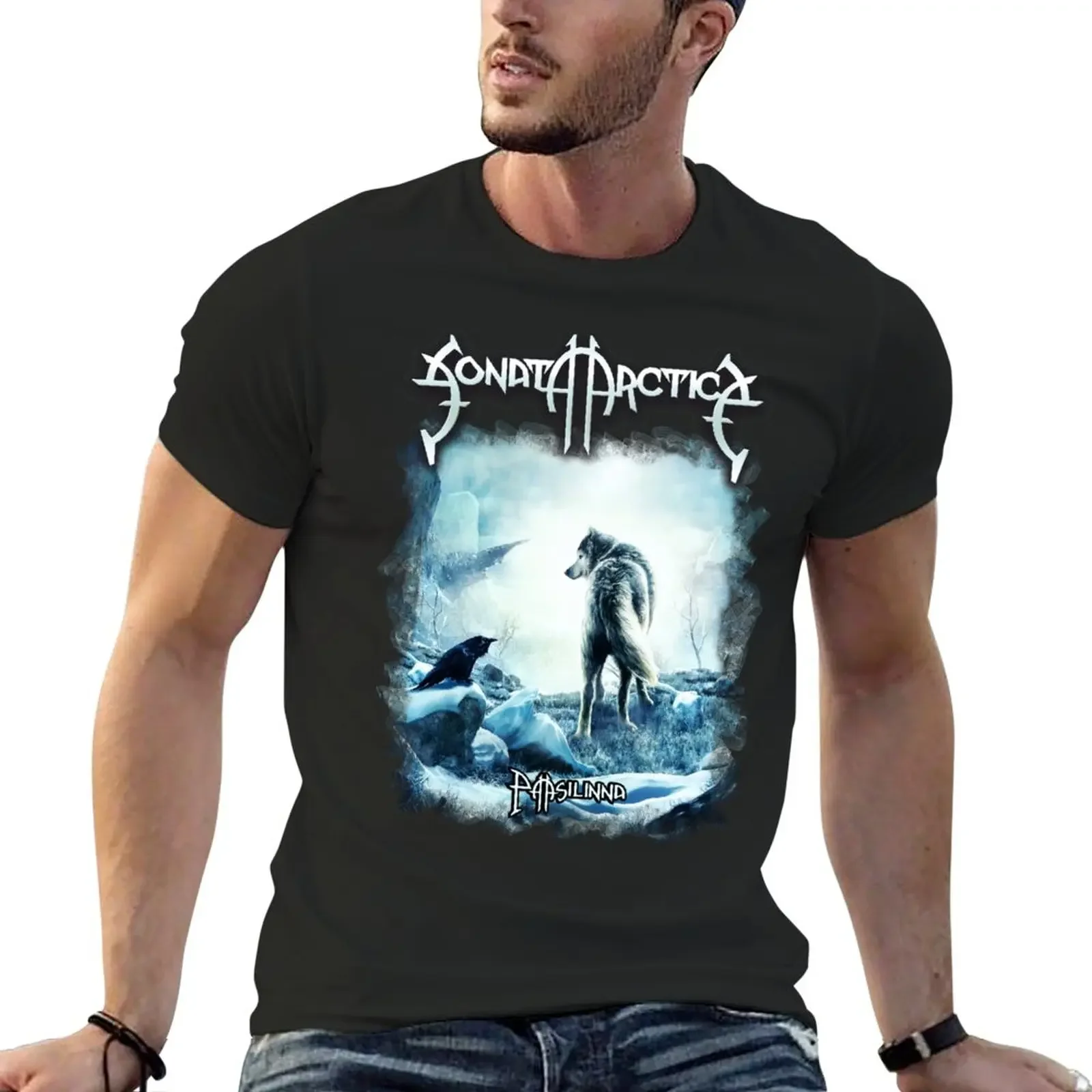 

Sonata Arctica, Paasilinna. Мужская футболка с принтом пота