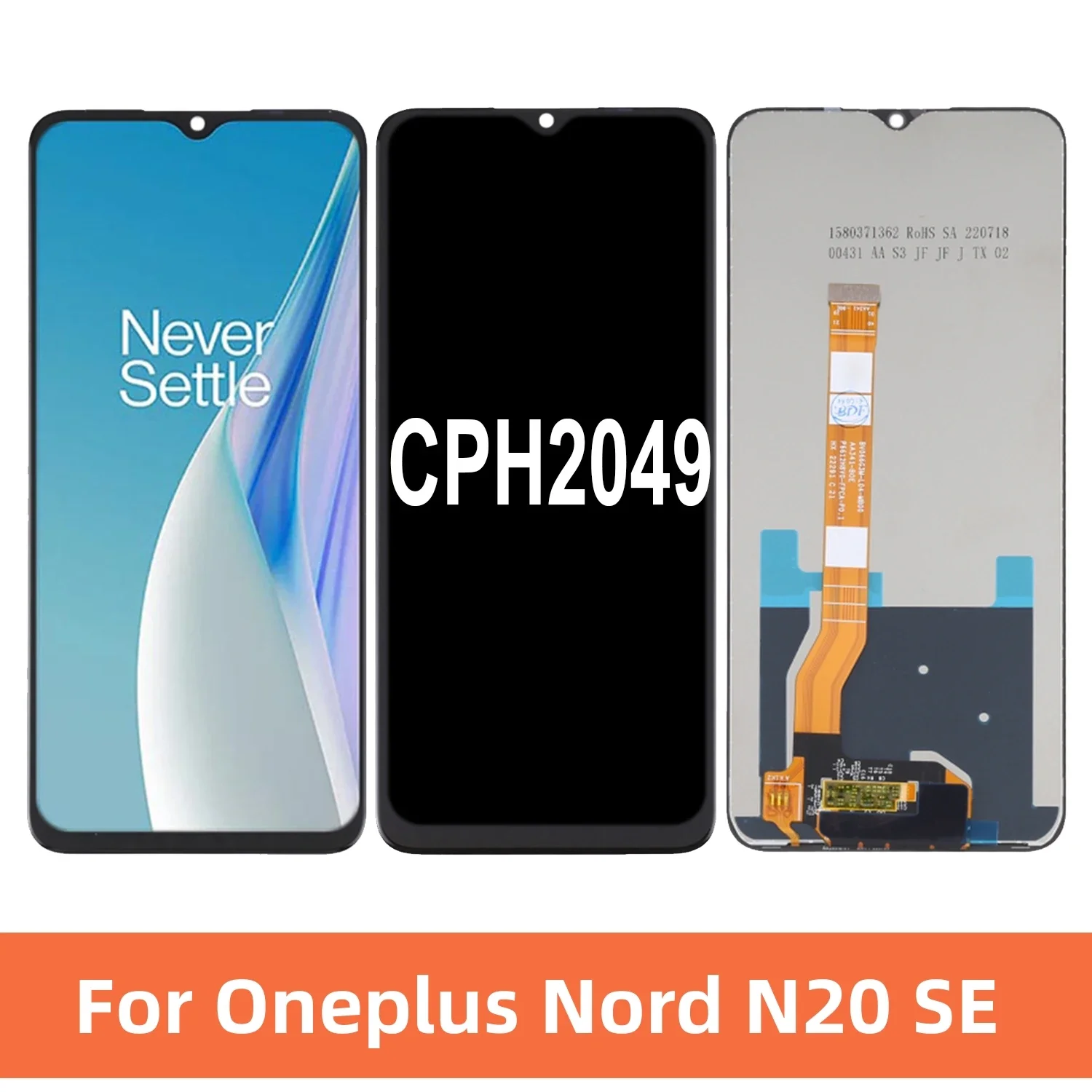 

6.56" Original For Oneplus Nord N20 SE CPH2049 LCD Display Touch Screen Replacement Digiziter Assembly