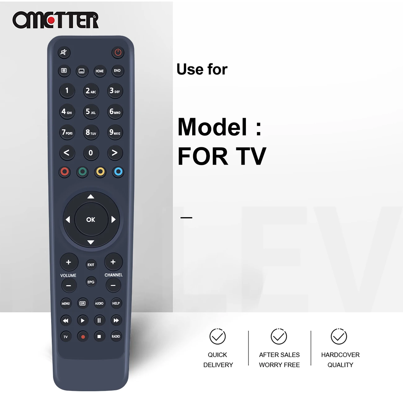 VU Solo/Solo Mini/Solo2 openbox S6000HD vu duo X Solo 2 Stb Ultimo 4K Zero Set Top T A8R9 용 새 리모콘