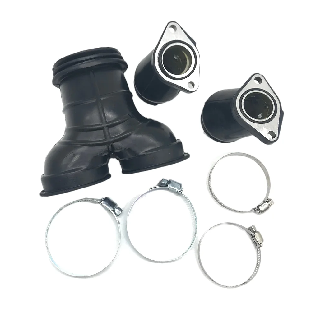 1Set Vergaser Installieren Adapter Interface Manifold Ansaugrohr Stecker Kleber Für Honda CA250 CB250 MCA250 DD250 CMX250 CMX250C – Detail 1