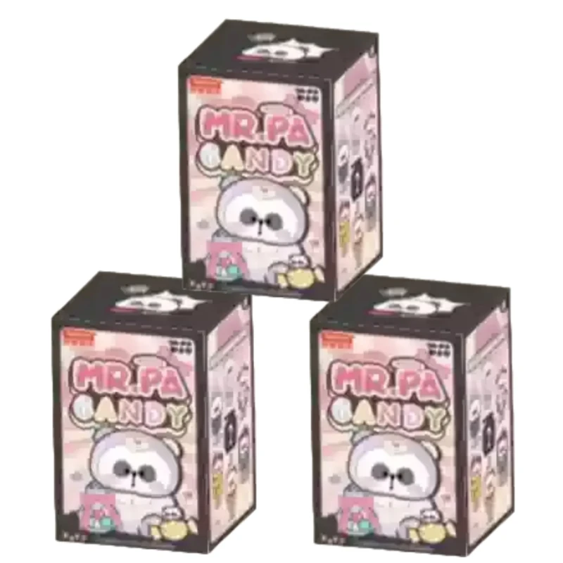 Authentic Mr.Pa Candy Series Plush Vinyl Blind Box Lovely Panda