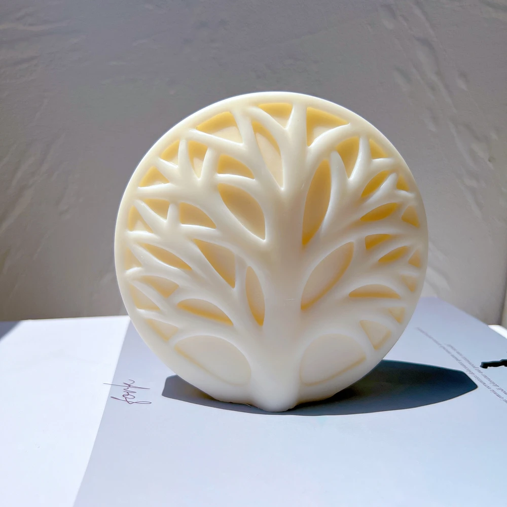 

Tree of Life Candle Molds Abstract Tree Candle Silicone Mold Home Decor Soy Wax Wishing Tree Wedding Decor Gift Idea