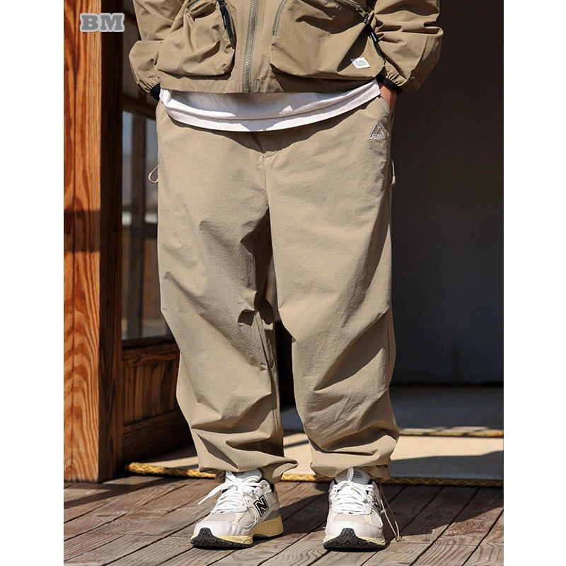 

Japanese Streetwear High Quality Baggy Cargo Pans Men Clothing Harajuku Casual Joggers Korean Hip Hop Trendy Harem Trousers