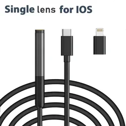 ANESOK High-Resolution Dual Lens Endoscope Camera - 3m (Single lens for Ios)