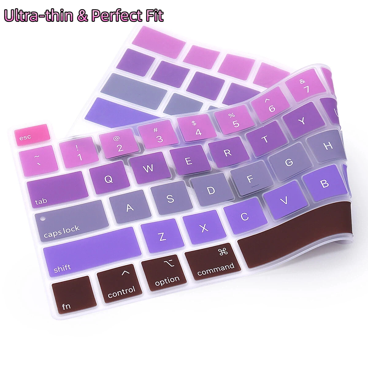 Gradient Purple Keyboard Cover for MacBook Pro - US Version