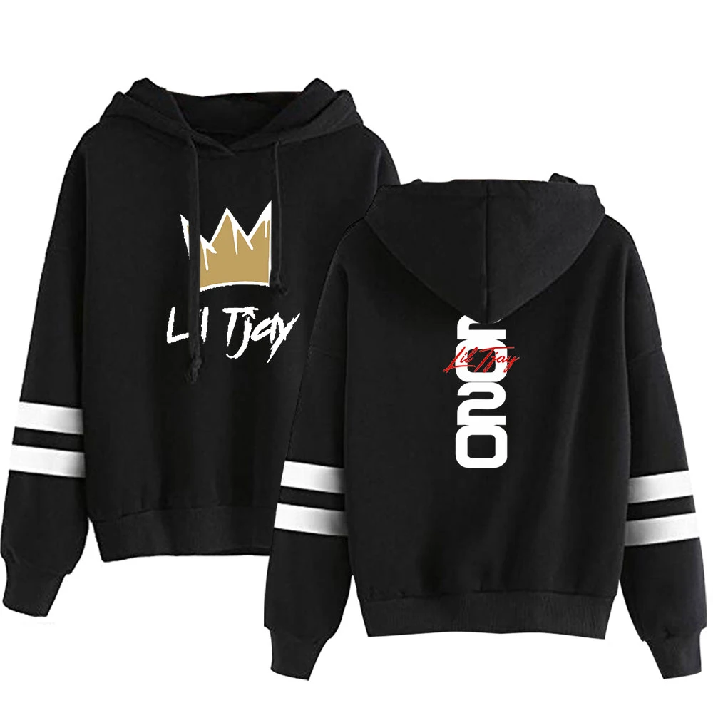 

2020 мужские толстовки Rapper Lil Tjay для мужчин и женщин Повседневный пуловер уличная одежда Свитшот Lil Tjay спортивный костюм уличная одежда