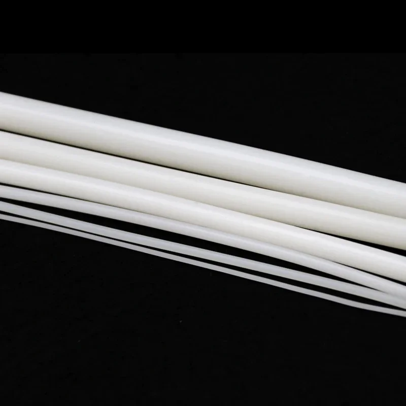 1/5M Silicone Solid Round Seal Strip Dia 1/2//3/4/5/6/7/10/11/12/14//15/16/18/20/25mm White High Temperature Resist Seal O ring