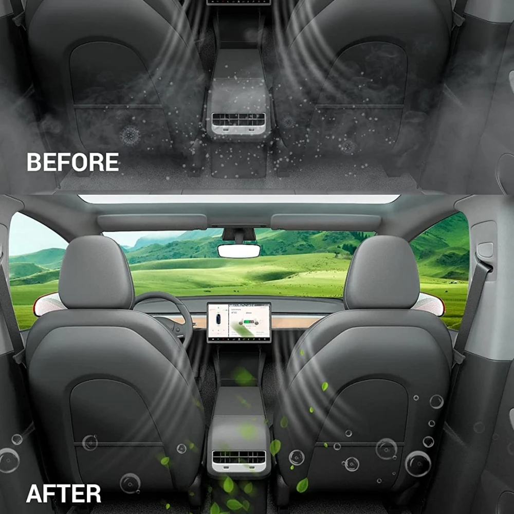 Cabin Air Filter HEPA Intake Replacement Activated Carbon Tesla Model Y air filters