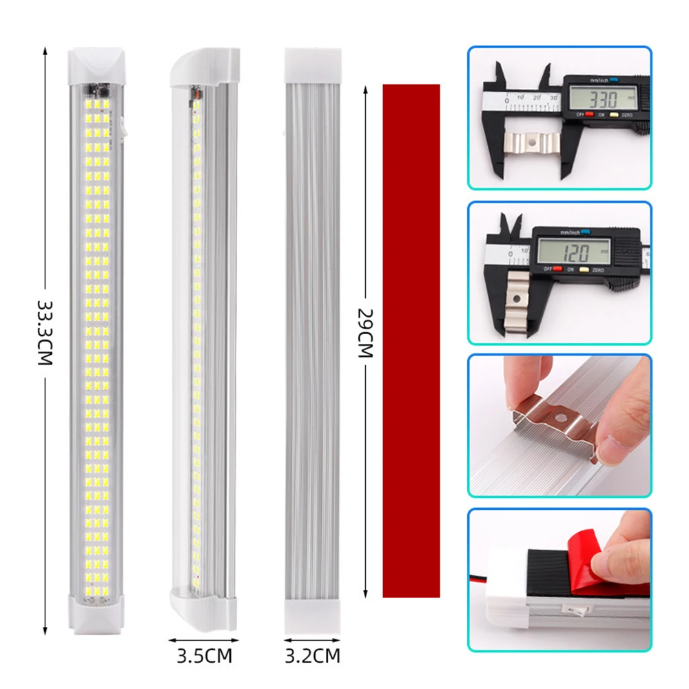LED Light Bar 108LED 12V