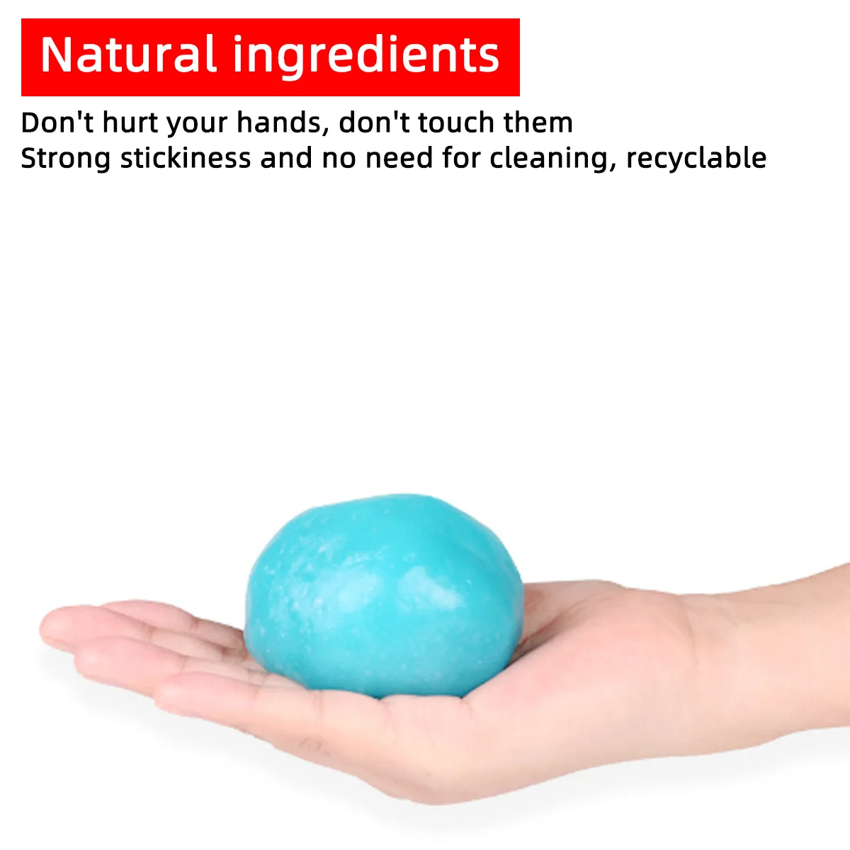 Multi Functional Car Cleaning Soft Silicone Car Cleaning Dust Removal Gel Keyboard Clearance Dust Removal Interior Parts