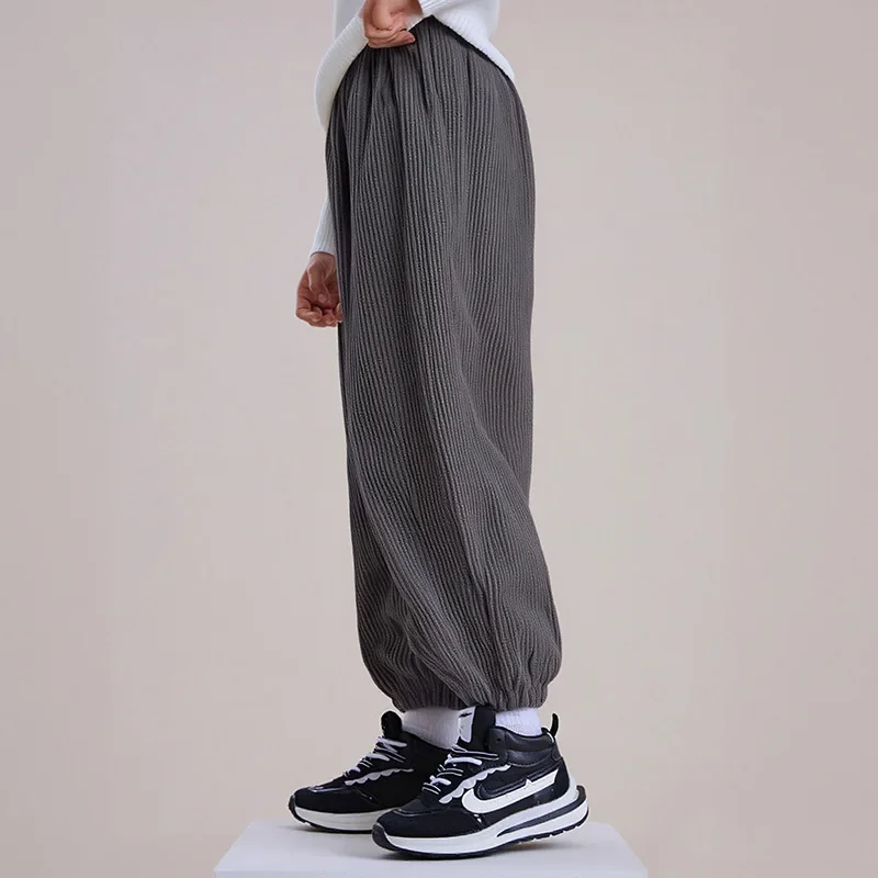 جديد ربيع الخريف الاطفال Sweatpants الصغار الصلبة فضفاضة تناسب العصرية بنين بنات السراويل الترنك 1-6Y الأطفال السراويل الصبي الملابس