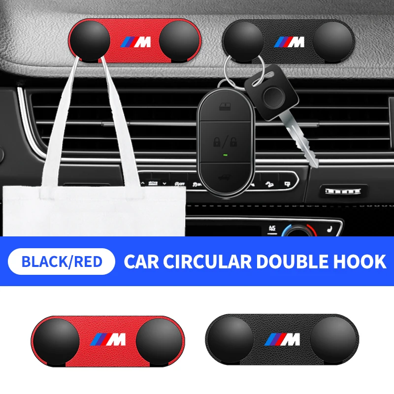 AutoBizarre Multi-Purpose Mini Hook Hanger Set of 4 pcs for All Cars/Home/Office etc