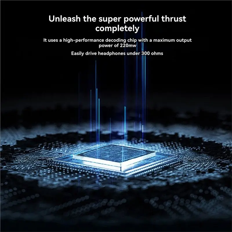 B68C 휴대용 HIFI 오디오 디코더 16Bit/48Khz 헤드폰 앰프 다양한 장치용 헤드폰용 사운드 카드