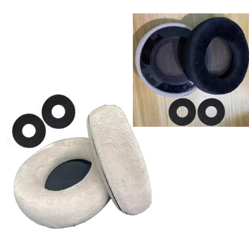 Velour Cushion Ear Pads Earmuff Earpads Cup Pillow Cover For AKG K701 K702 Q701 Q702 K601 k612 k712 Pro Headphone Replacement