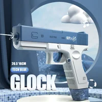 New Water Gun Electric Glock Pistol Shooting Toy Full Automatic Summer Beach Outdoor Fun Toy For Children Boys Girls Adults Gift 1