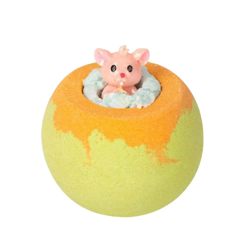 Children's Bubble Bath Fizzies with Surprise Toys - Safe & Natural Essential Oil Bath Bomb Set
