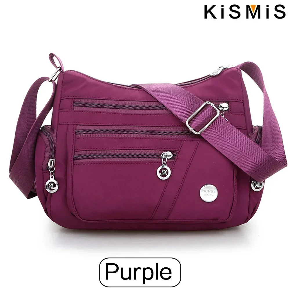 Fashion Women Waterproof Crossbody Bag Casual Single Shoulder Handbag Messenger Bag Oxford Material S4f394ae8581241e7ab7f45cec5f79f30q