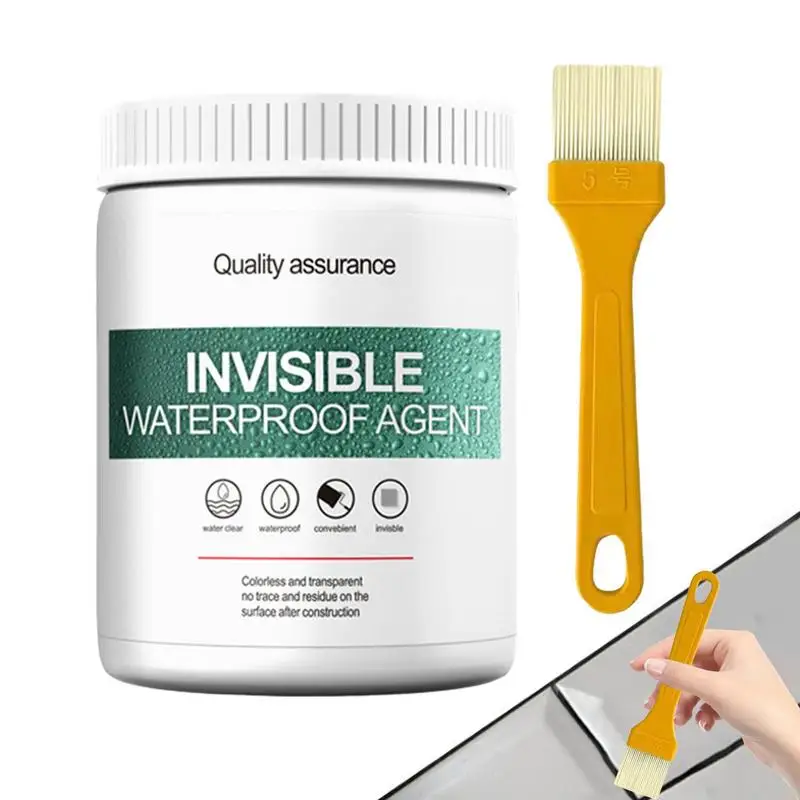 

Waterproof Glue Sealant Transparent Waterproof Wall Anti Leakage Glue With Brush Waterproof Insulating Sealant Strong Bonding