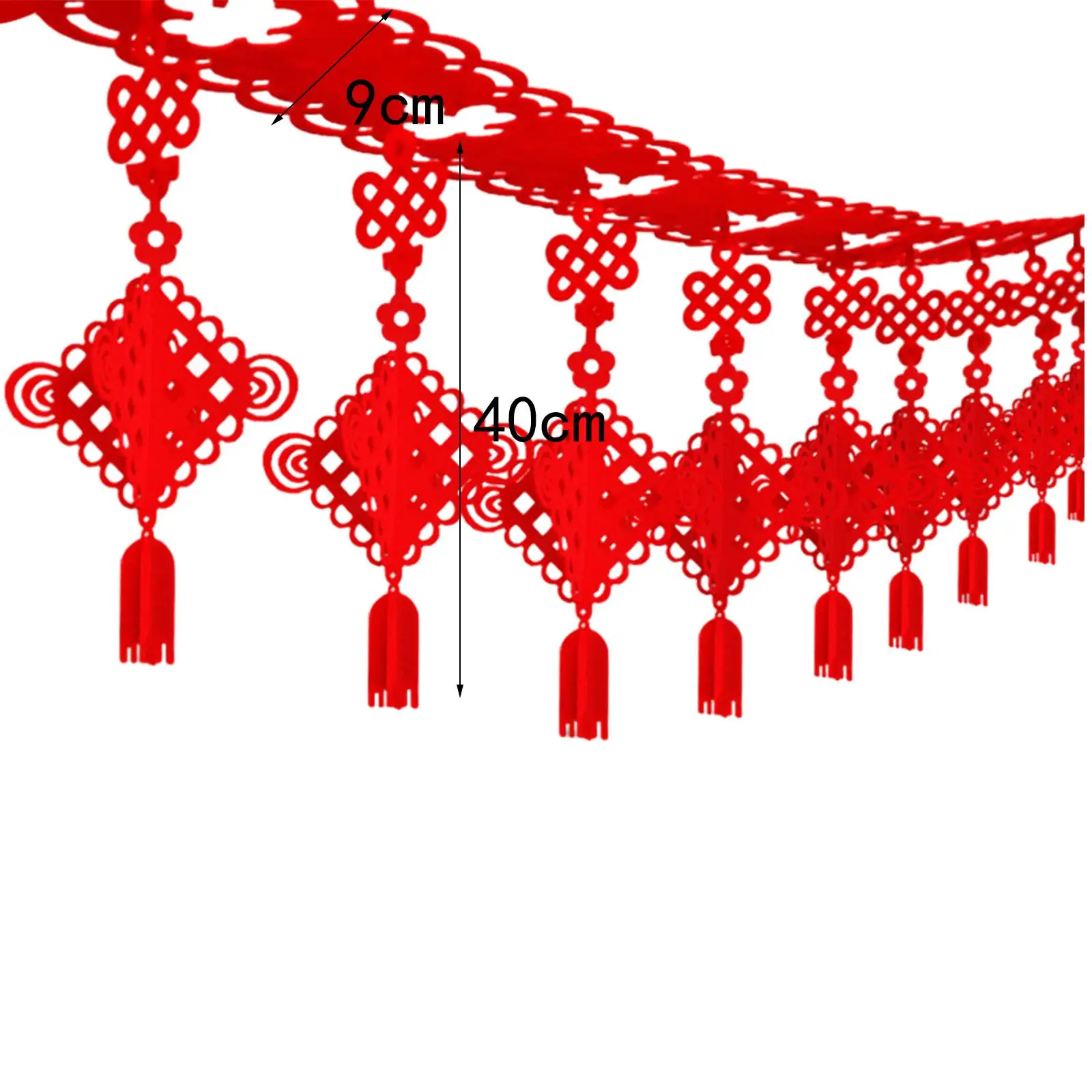 Chinese New Year Banner Garland Backdrop Photography Door Spring Festival for Office r New Year Indoor Outdoor Home Kitchens