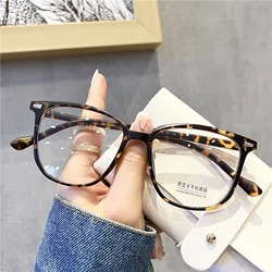 NEW Fashion Finished Myopia Glasses Men Women Luxury Anti-blue Short-sighted Eyewear Optical Prescription Diopter Eyeglasses