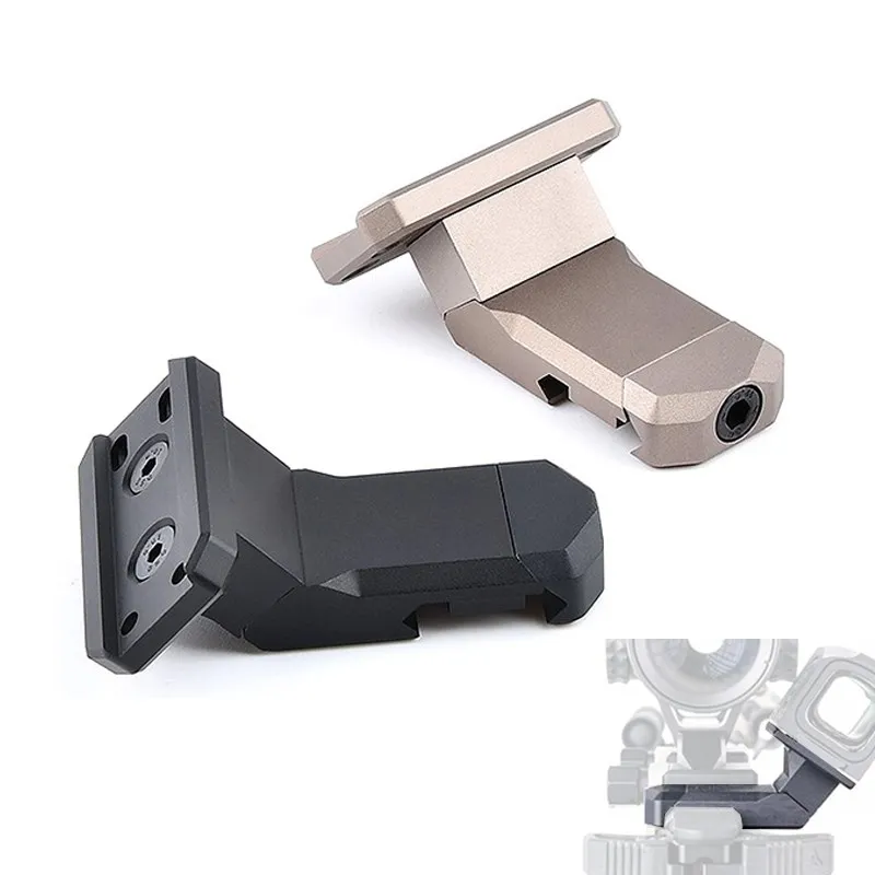 Airsoft Offset Optic Mount Para T 2 / RMR Por 45 Graus Pode Instalar Vários Tipos De Pontos De Visões HS24-0239 Airsoft Accesso