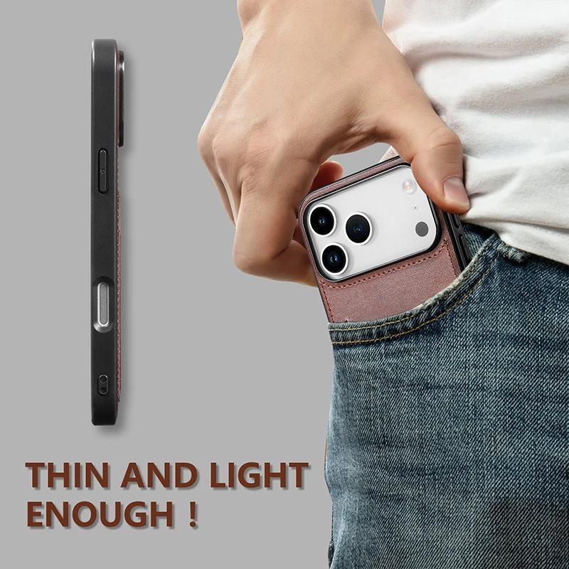 iPhone Wallet Case with Card Holder Slot 5