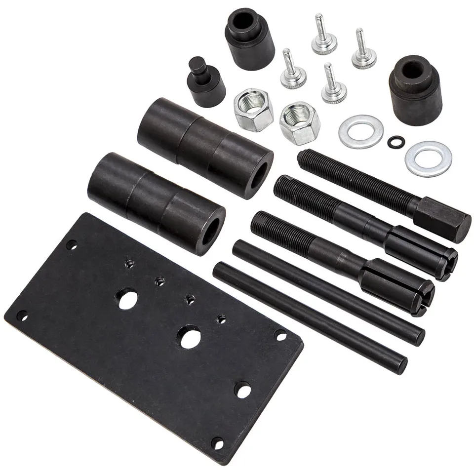 Black Oxide Tool Set MBSMFG Inner Cam Bearing Installer &amp; Puller Tool Set - Made In USA For Harley Davidson TC 88, 96, 103, 110 Engines Timken Bearing Harley