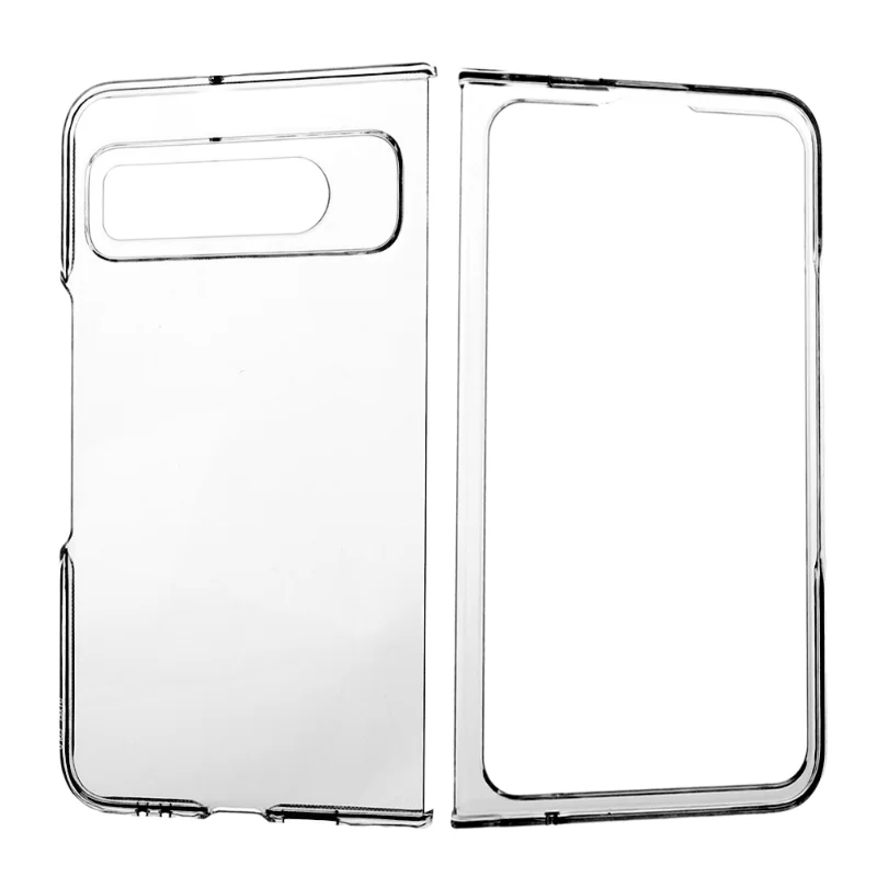 For Google Pixel Fold Clear Case Scratch-Resistant Shockproof Phone Fundas Ultra Thin Mobile Phone Shell for Pixel Fold Cover