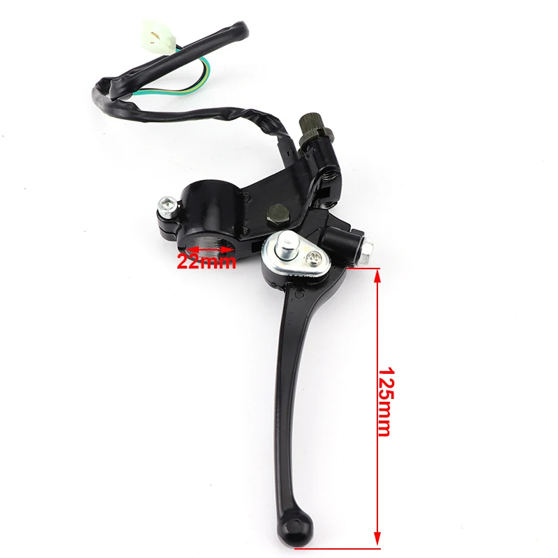 Leva Del Freno + Frizione Set Nero per Ducati Hypermotard 939 2016-2018