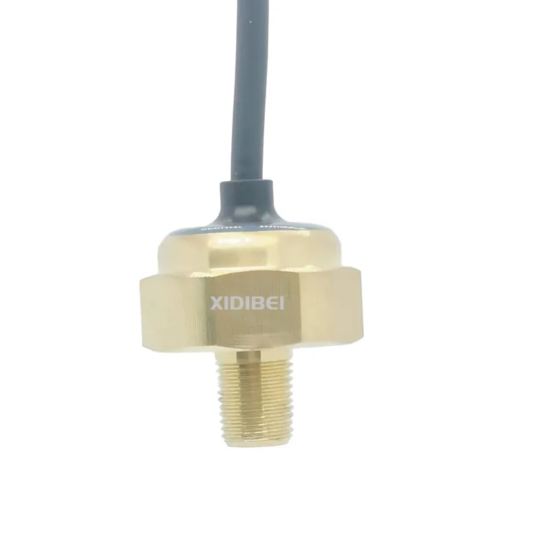 Air Compressor Pressure Transducer 1/8NPT-14.5-300PSI Absolute Gauge 0.5-4.5V 5-12VDC Copper Shell Ceramic Sensor