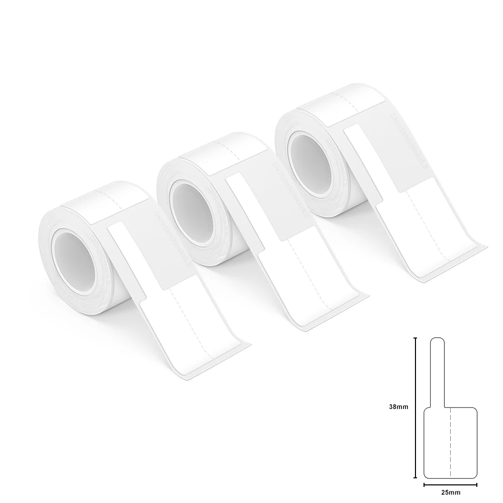 Compact Portable Thermal Label Printer - Marklife P50 Mini Label Maker for Self-Adhesive Stickers