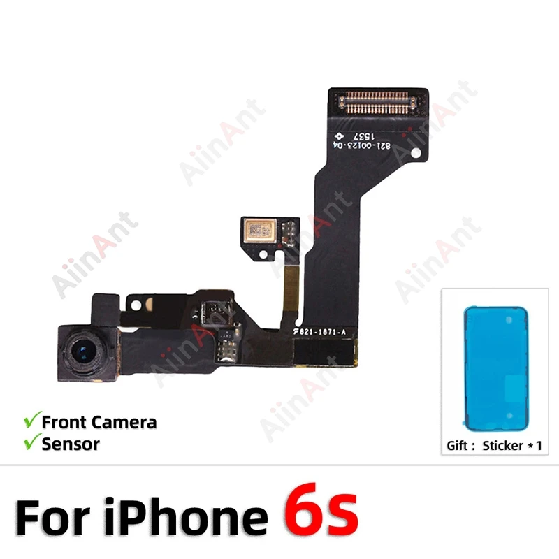 Proximity Light Sensor with Front Camera Flex Cable + Sticker