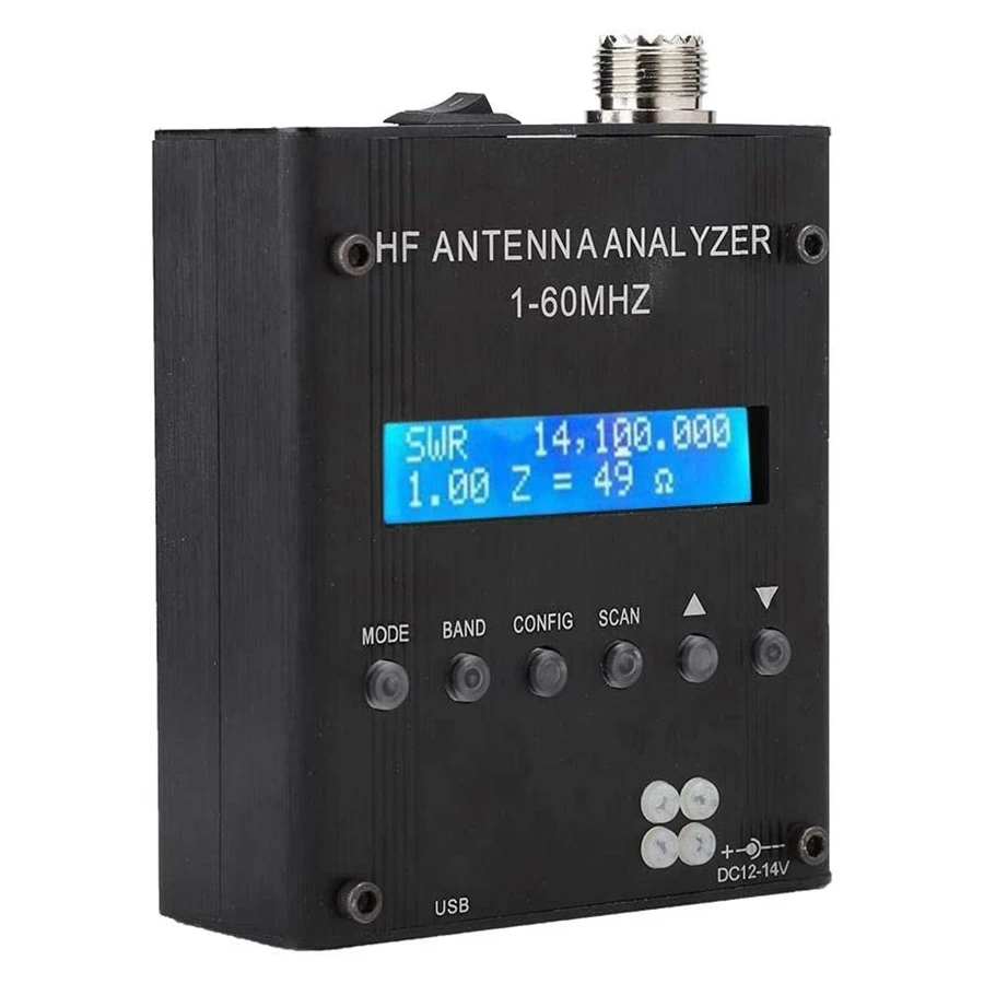 Tools Antenna Analyzer Bluetooth Digital Shortwave Antenna Analyzer MR300 Output 2.0V Pp Typical Adjustable Meter Tester