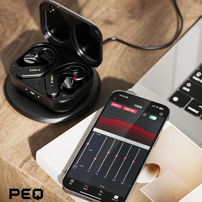 FiiO UTWS5 2025 True Wireless Bluetooth Earbuds Hook