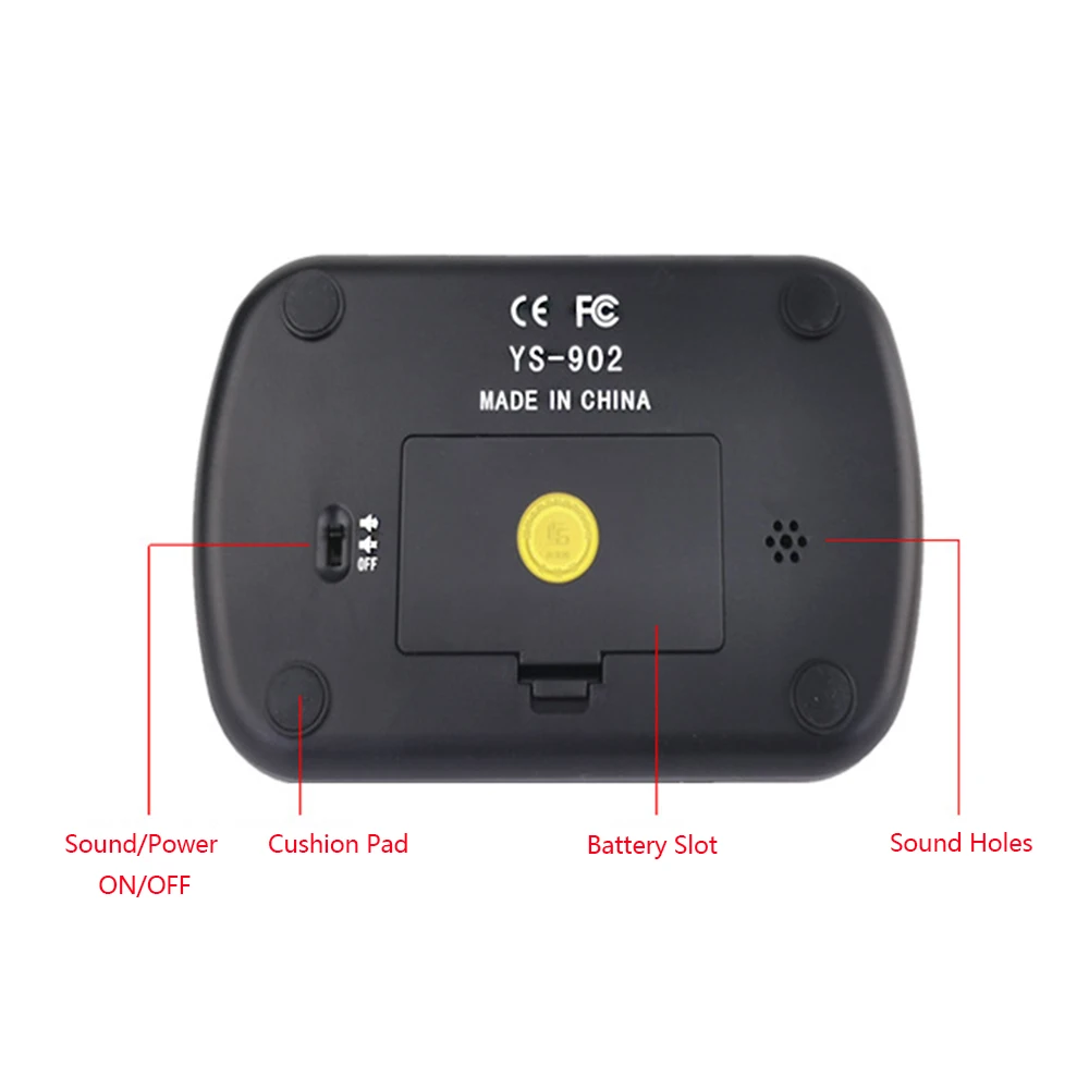 Chess Timer 3-in-1 Multipurpose Portable Professional Chess Clock Digital Chess Timer Game Timer