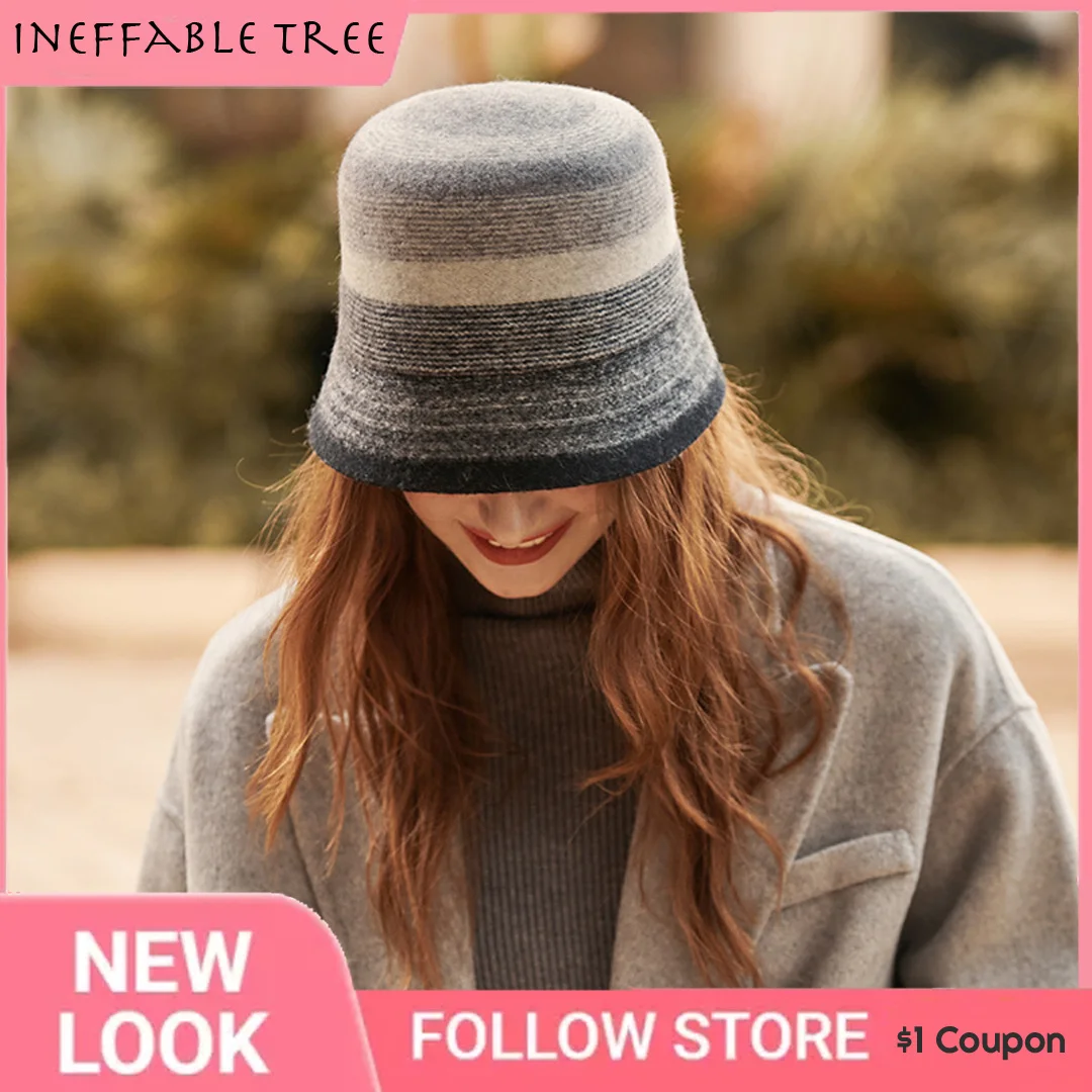 

Spring Summer Fisherman Hat For Women Fashion Casual Bucket Cap British Style Warm Beanie Retro Simple Elegant Basin Gorras