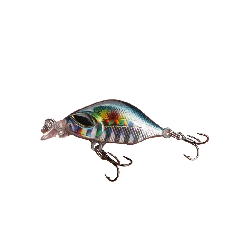1pcs New Fast Sinking Mini Minnow Fishing Lure 40mm 3g Long Shot Crankbait Artificial Hard Bait Peche Pesca Bass Trout Wobbler