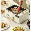 Skewers Machine Meat Roasting Pan Household Automatic Rotary Multifunctional Indoor Electric Barbecue Grill Barbecue Machine 2