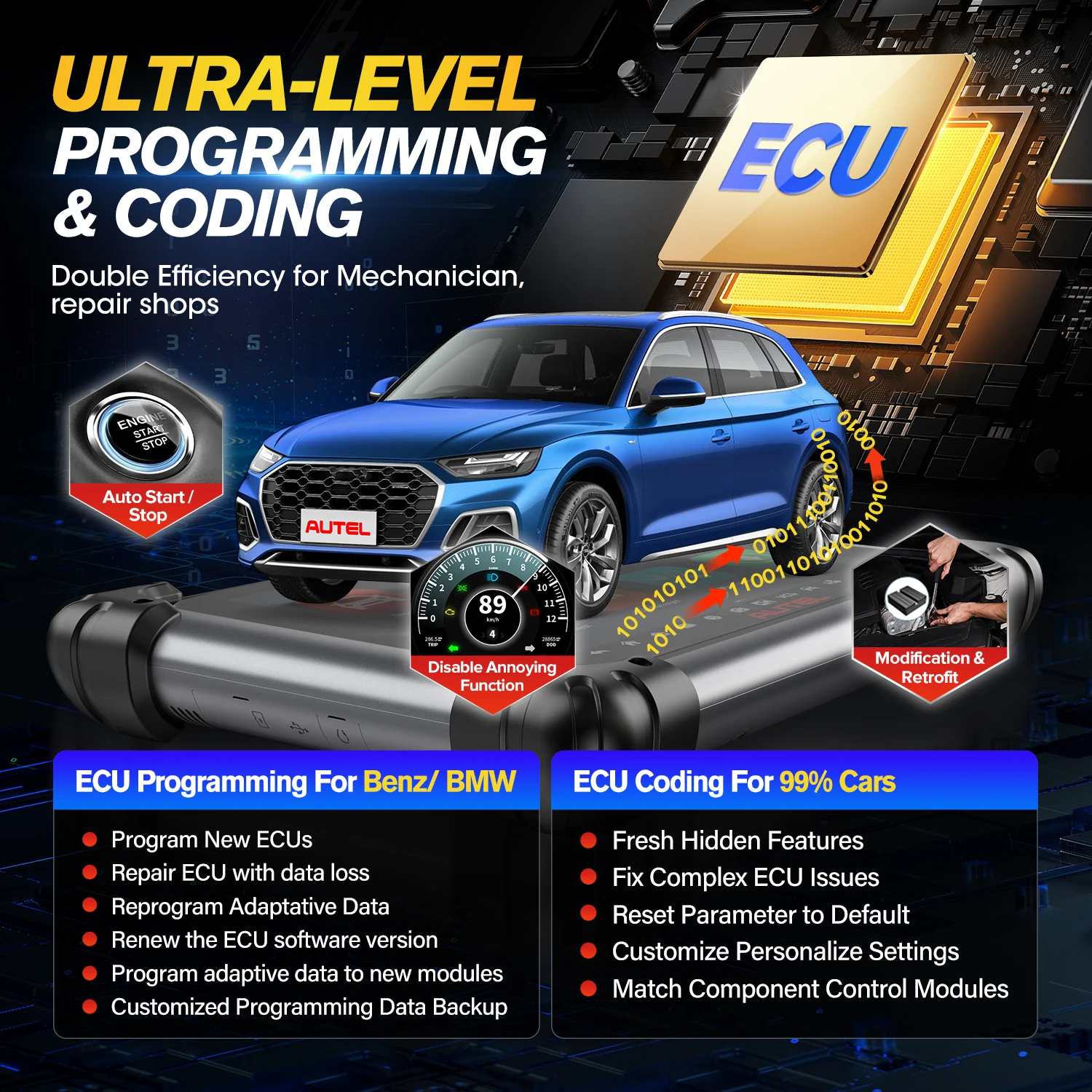 2025 Autel MaxiSys Elite II PRO أدوات تشخيص السيار...