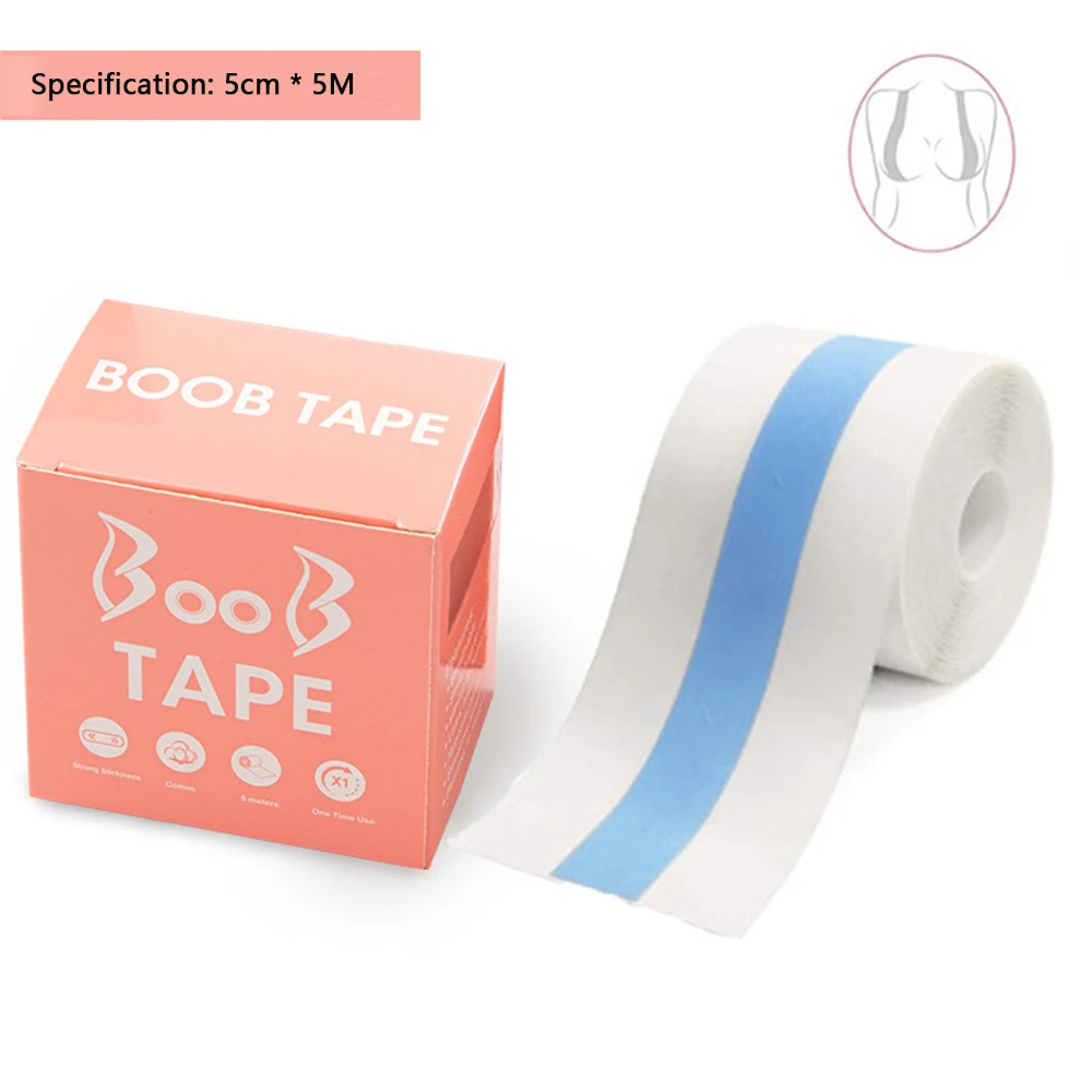 

Boob Pull Tape Nipple Cover Traceless Chest Stickers Tape Adhesive Chest Enhancer Patch Chest Petals Breast Bandage New