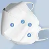 100 pieces face Masks 4d Morandi color fish shaped four layer color dust and droplet preve маска  mascarillas  masque 4