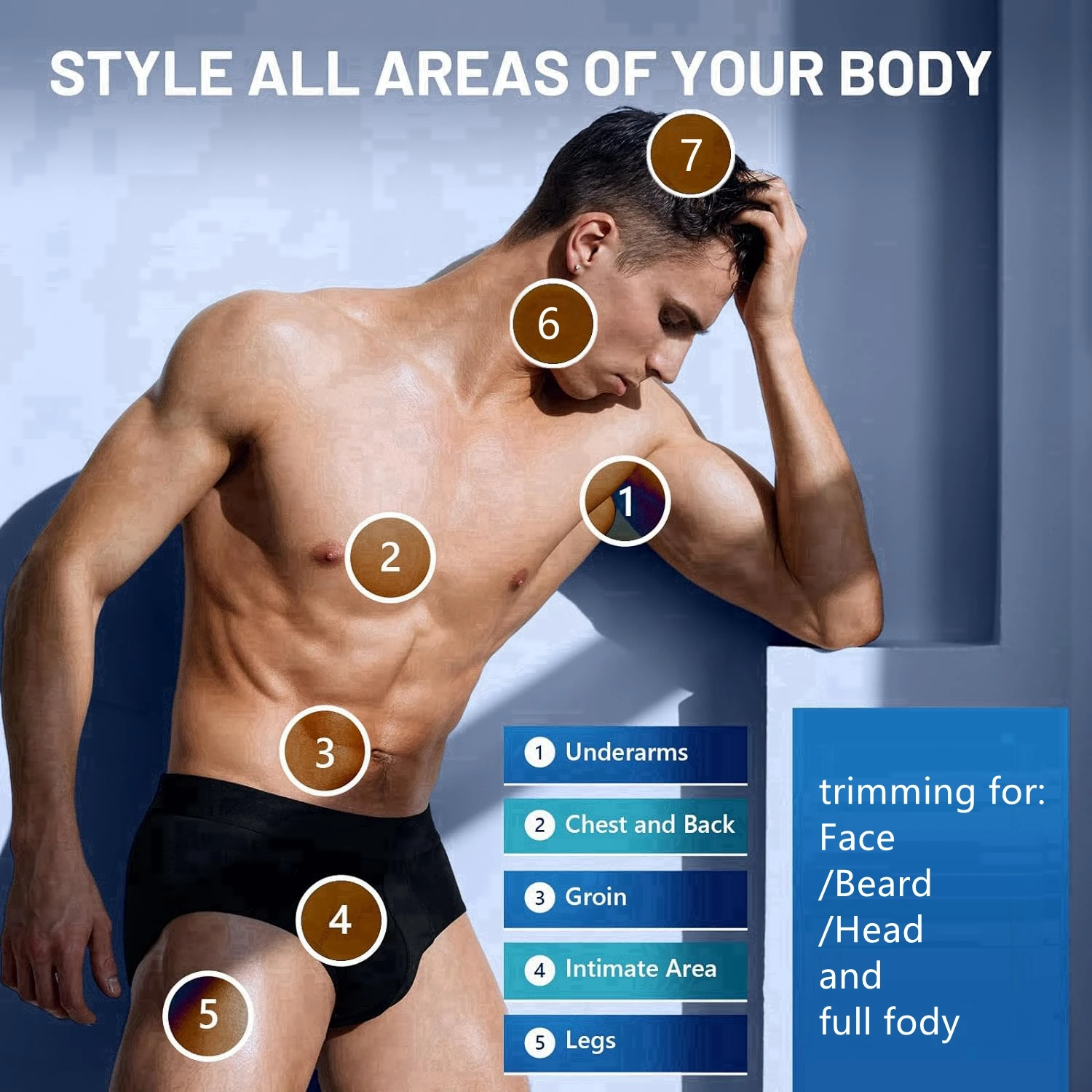 VGR Body Hair Trimmer Groin Rechargeable Ball Shaver/Trimmer Men Electric Pubic Beard Hair Clipper For Men Groomer V-951 hair clipper electric shaver hair trimmer body trimmer