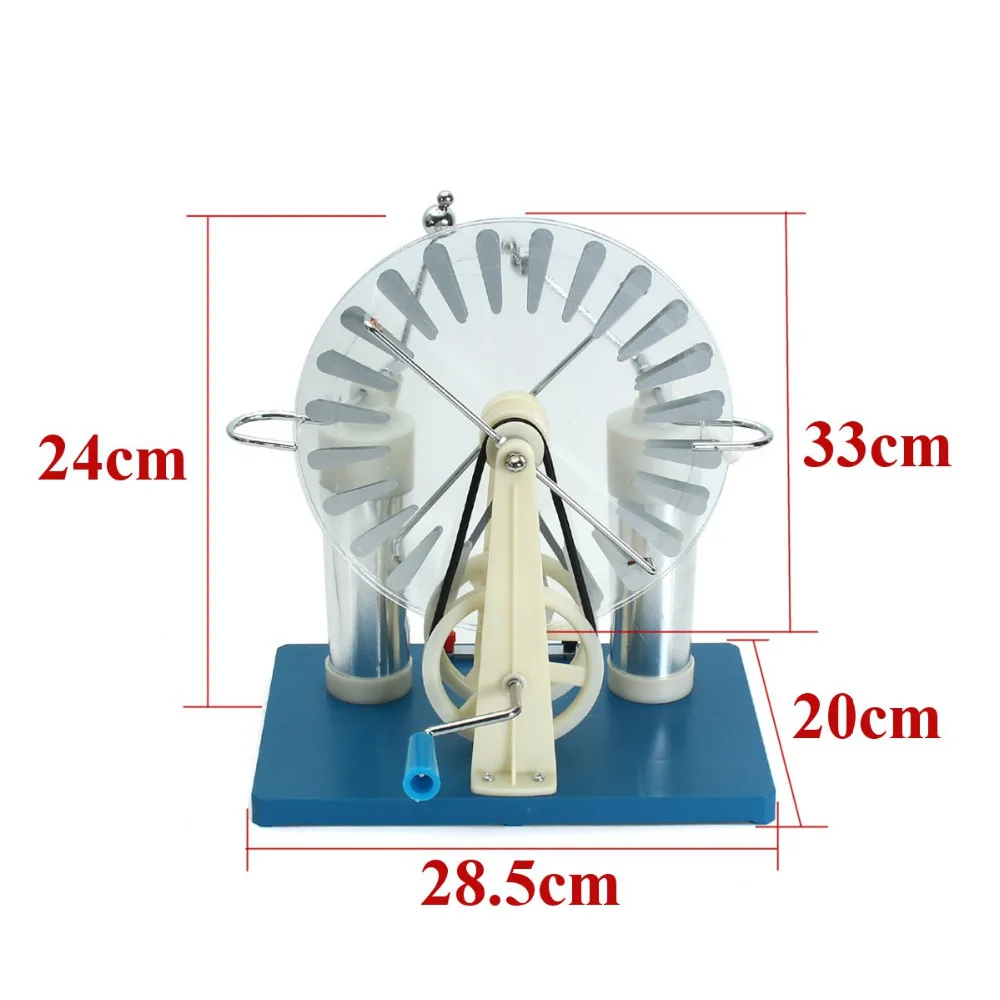 Wimshurst Static Machine Physics Electrostatic Generator Electricity Tesla experimental equipment physics experimental equipment