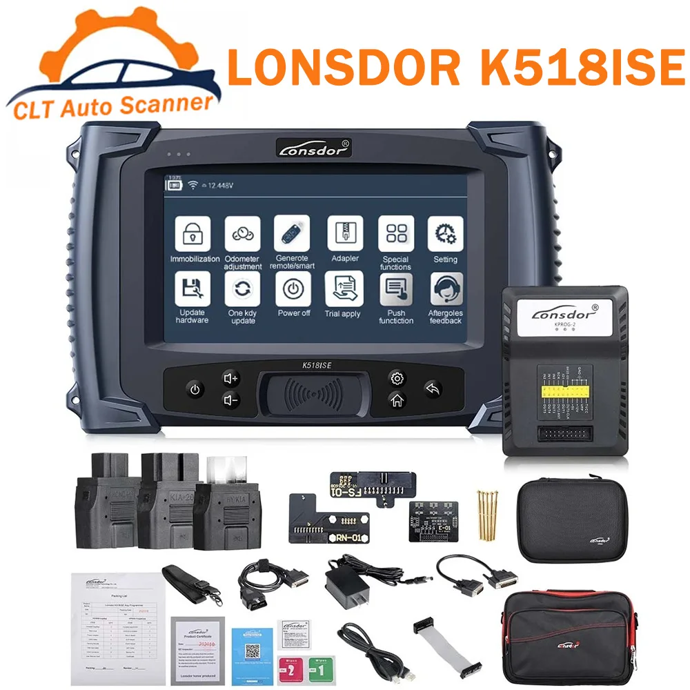 

Original Lonsdor K518ISE Key Programmer Support For V-W 4th 5th IMMO& B-M-W FEM/EDC&Toyo-ta H Chip Key Programming Free Shipping